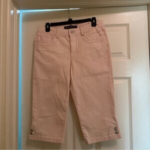 Gloria Vanderbilt Pink Capri Jeans Size 6